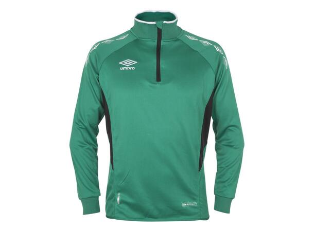 UMBRO UX-1 Half Zip Grön/Vit XL Träningströja med krage 